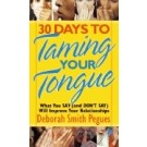 30 DAYS TO TAMING YOUR TONGUE