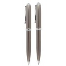 PEN & PENCIL SET GRAY - CROSS ON PEN, FISH ON PENCIL