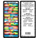 BOOKS OF THE BIBLE BOOKMARK KJV